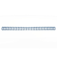 GBC RE810920 metalen draadrug 14 mm blauw (250 stuks) RE810920 207731