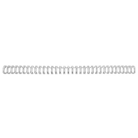 GBC RG8105 metalen draadrug 8 mm zilver (100 stuks) RG810597 207254