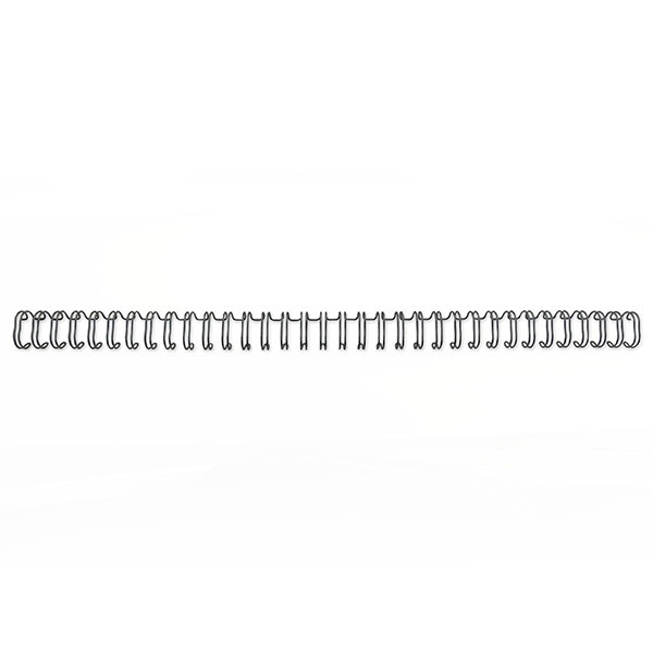 GBC RG8109 metalen draadrug 14 mm zwart (100 stuks) RG810910 207274 - 1