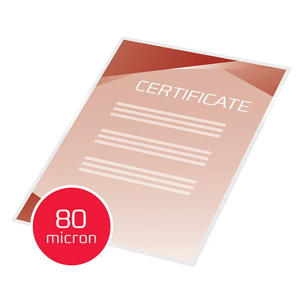 GBC document lamineerhoes A4 glanzend 2x80 micron (100 stuks) IB585036 207590 - 4