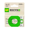GP 2100 ReCyko oplaadbare AA / HR06 Ni-Mh batterij (4 stuks)
