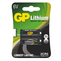 GP 2CR5 Lithium batterij 1 stuk GP2CR5 215036