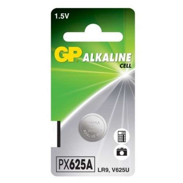 GP LR9 Alkaline knoopcel batterij 1 stuk GPPX625A 215038 - 1