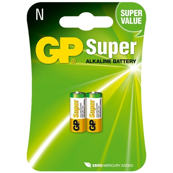 GP N super alkaline batterij 2 stuks GP910A 215126 - 1