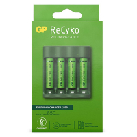 GP USB Basislader + GP 850 ReCyko oplaadbare AAA / HR03 Ni-Mh Batterij (4 stuks) AA AAA HR03 HR06 AGP00100