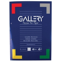Gallery cursusblok A4 commercieel geruit 80 g/m² 100 vellen 01538 400047