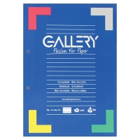 Gallery cursusblok A4 gelijnd 80 g/m² 100 vellen 01531 400637
