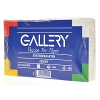 Gallery steekkaart geruit 125 x 75 mm (100 stuks) 19150 400585