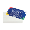 Gallery systeemkaart gelijnd 125 x 75 mm (100 stuks)