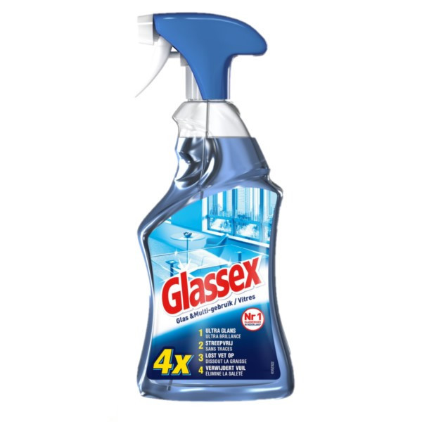Glassex Glas & Multi-gebruik schoonmaakspray (750 ml) 47513812 SGL00012 - 1