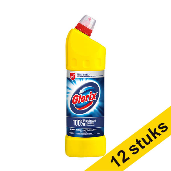 Aanbieding: 12x Glorix Bleek (1000 ml) SGL00701 - 1