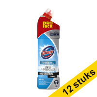 Aanbieding: 12x Glorix Pro Formula Ocean toiletreiniger gel zonder bleek (1 liter)