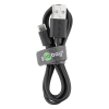 Goobay USB-A- naar USB-C-kabel zwart (0,1 meter) K010214056 - 3