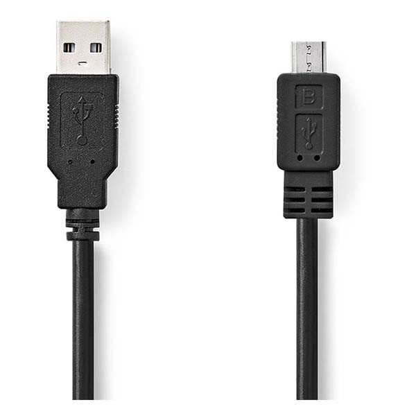 Goobay USB-A- naar micro-USB-kabel zwart (1 meter) N010201013 - 2