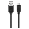 Goobay USB-A naar Micro USB-kabel zwart (3 meter) N010201015 - 3
