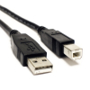 Goobay USB-printerkabel zwart lengte 2 meter