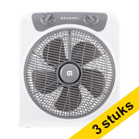 Aanbieding: 3x Grunkel tafelventilator wit 828238
