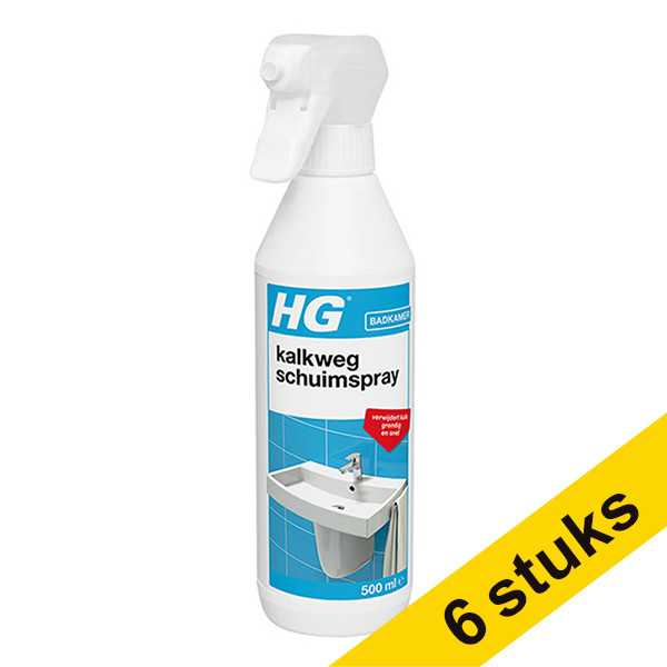 HG Aanbieding: 6x HG Kalkweg schuimspray (500 ml)  SHG00358 - 1