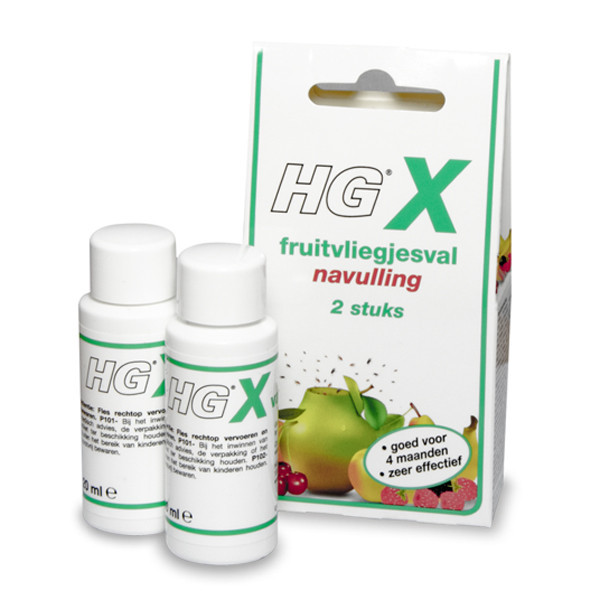 HG X fruitvliegjes navulling (2 stuks) SHG00282 - 1