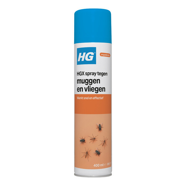 HG X spray tegen muggen en vliegen (400 ml) SHG00146 - 1