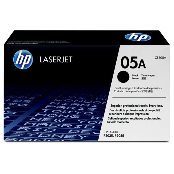 HP 05A (CE505A) toner zwart (origineel) CE505A 039850 - 1