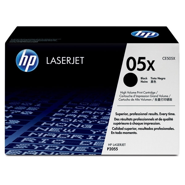 HP 05X (CE505X) toner zwart hoge capaciteit (origineel) CE505X 039852 - 1