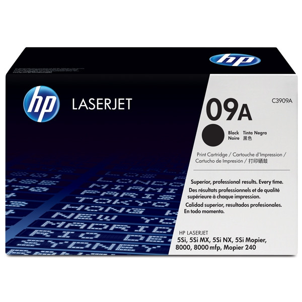 HP 09A (C3909A/EP-W) toner zwart (origineel) C3909A 032092 - 1