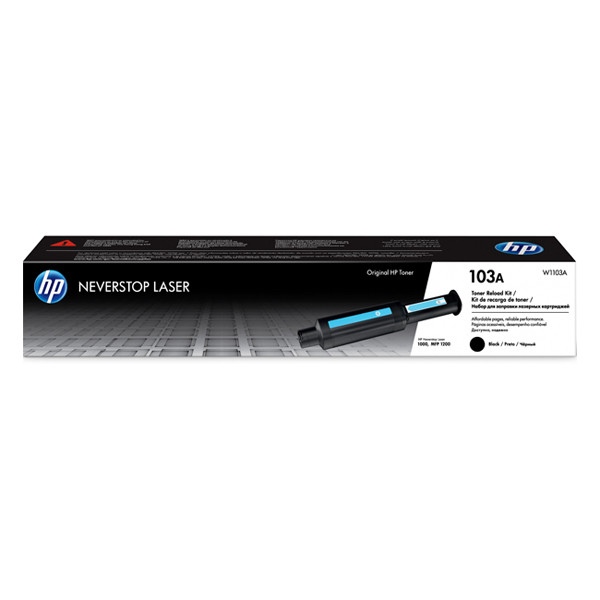 HP 103A (W1103A) toner zwart (origineel) W1103A 093082 - 1