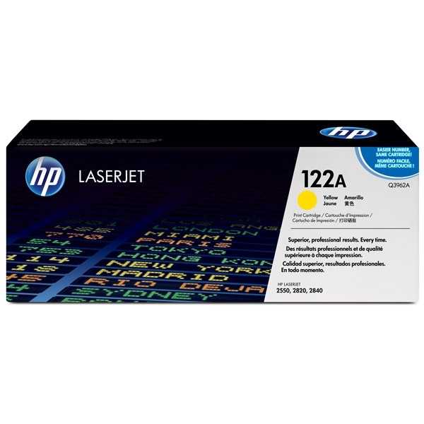 HP 122A (Q3962A) toner geel hoge capaciteit (origineel) Q3962A 039440 - 1