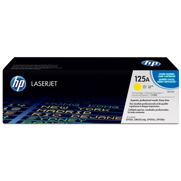 HP 125A (CB542A) toner geel (origineel) CB542A 039808 - 1