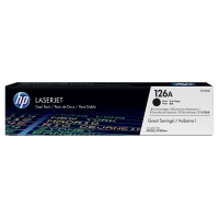 HP 126A (CE310AD) toner zwart dubbelpak (origineel) CE310AD 054092