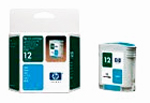 HP 12 (C4804A) inktcartridge cyaan (origineel) C4804A 031370