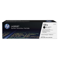 HP 131X (CF210XD) toner zwart hoge capaciteit dubbelpack (origineel) CF210XD 055074