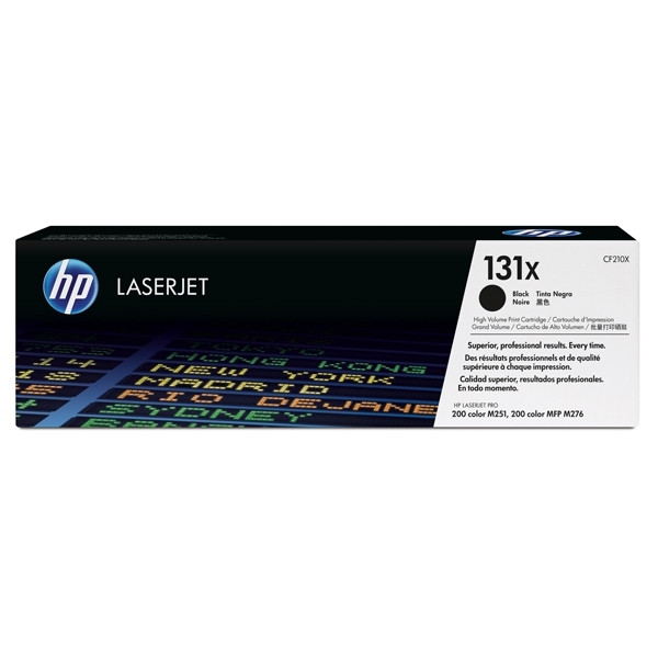 HP 131X (CF210X) toner zwart hoge capaciteit (origineel) CF210X 054154 - 1
