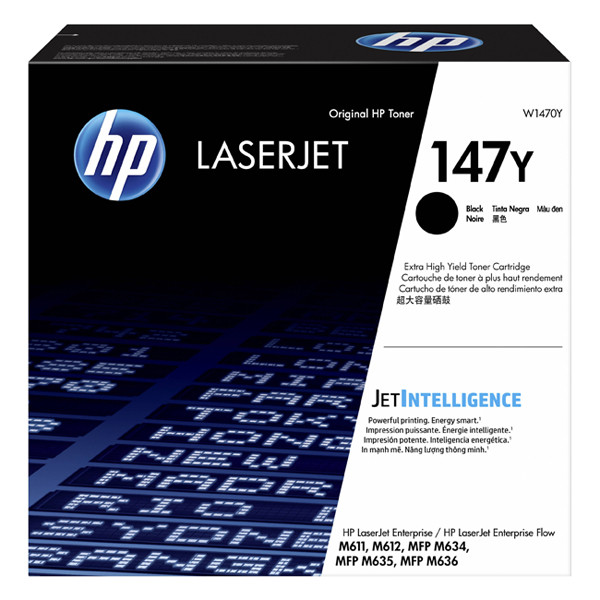 HP 147Y (W1470Y) toner zwart extra hoge capaciteit (origineel) W1470Y 093074 - 1