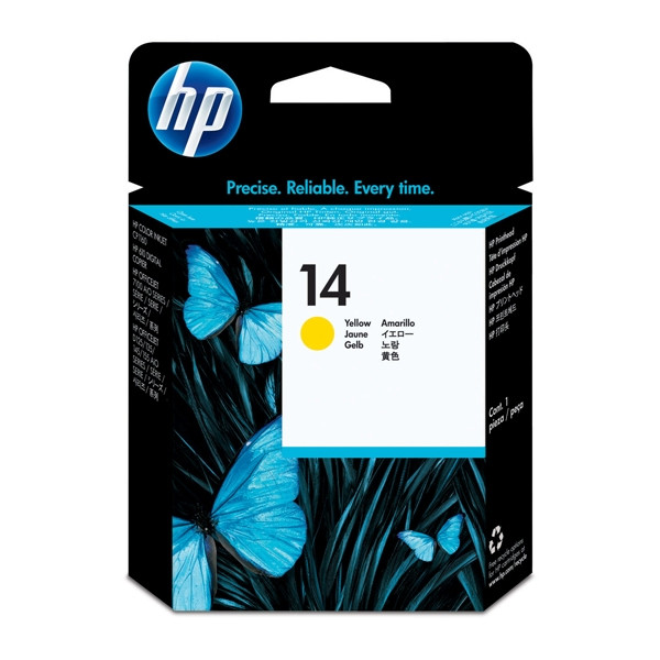 HP 14 (C4923AE) printkop geel (origineel) C4923AE 031350 - 1