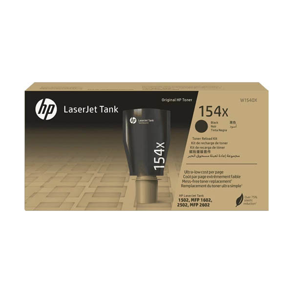 HP 154X (W1540X) toner zwart (origineel) 093560 - 1