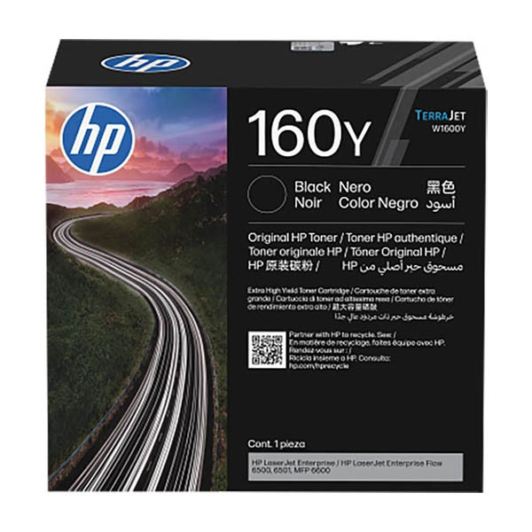 HP 160Y (W1600Y) toner zwart extra hoge capaciteit (origineel) 093548 - 1