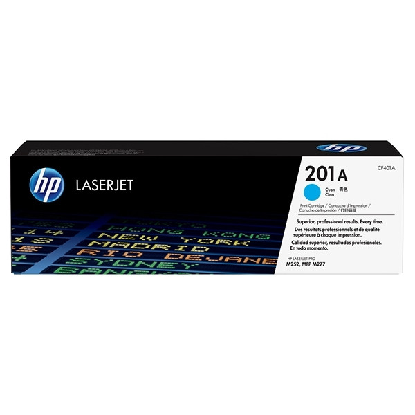 HP 201A (CF401A) toner cyaan (origineel) CF401A 054858 - 1