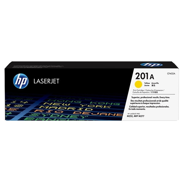 HP 201A (CF402A) toner geel (origineel) CF402A 054862 - 1