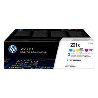 HP 201X (CF253XM) multipack cyaan/magenta/geel (origineel) CF253XM 054267