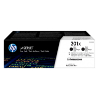 HP 201X (CF400XD) toner zwart hoge capaciteit dubbelpak (origineel) CF400XD 054268