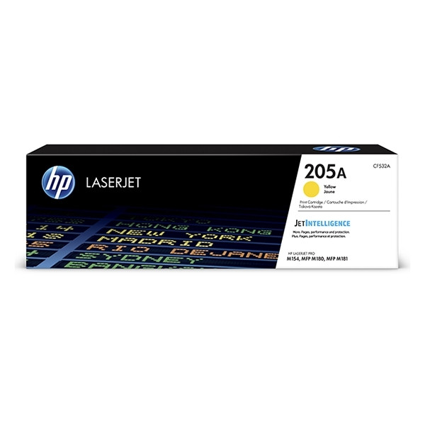 HP 205A (CF532A) toner geel (origineel) CF532A 055228 - 1