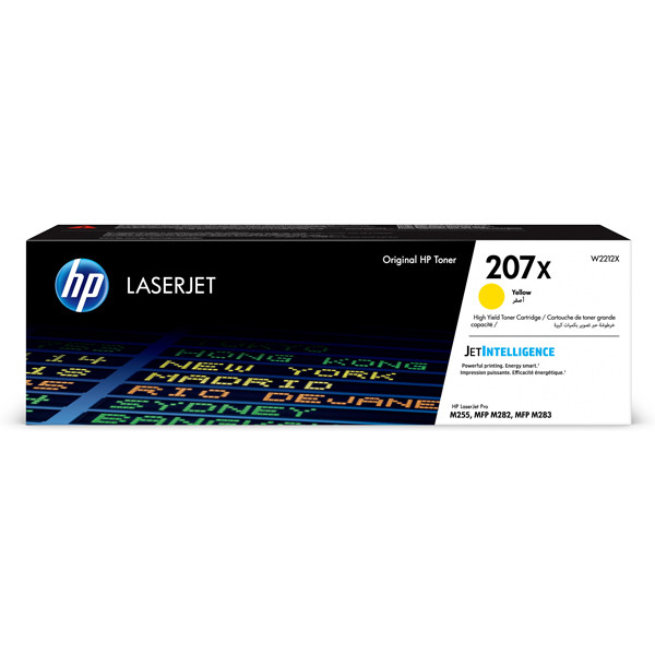 HP 207X (W2212X) toner geel hoge capaciteit (origineel) W2212X 093056 - 1