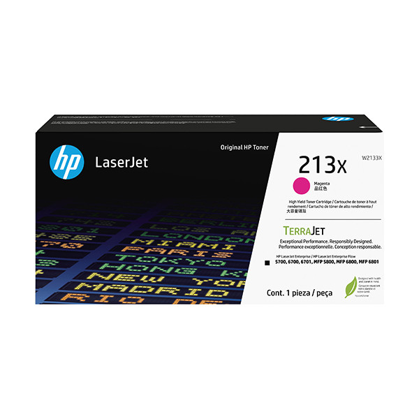 HP 213X (W2133X) toner magenta hoge capaciteit (origineel) W2133X 133042 - 1