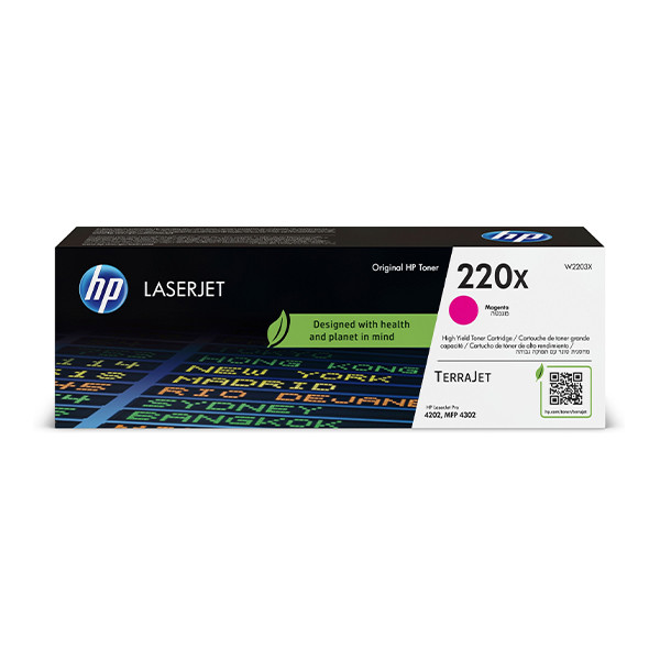 HP 220X (W2203X) toner magenta hoge capaciteit (origineel) W2203X 133026 - 1