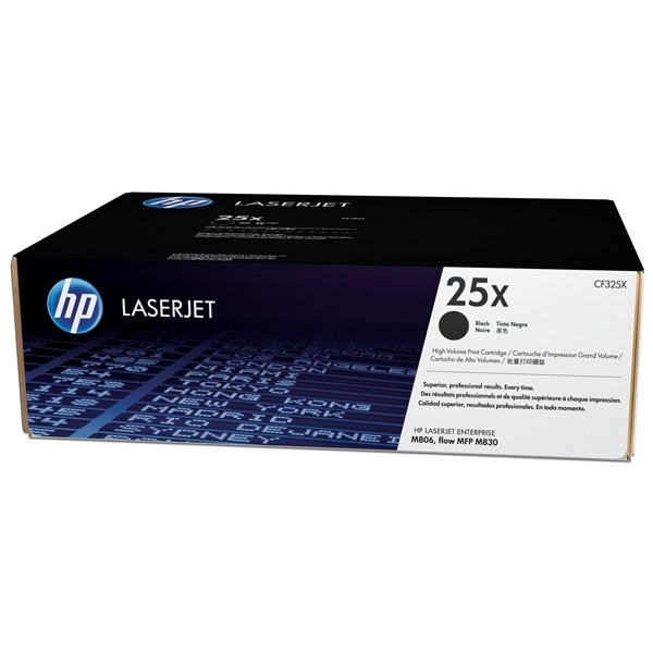 HP 25X (CF325X) toner zwart hoge capaciteit (origineel) CF325X 054748 - 1