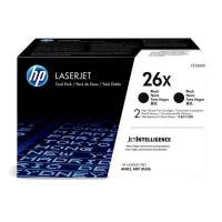 HP 26X (CF226XD) toner zwart dubbelpak hoge capaciteit (origineel) CF226XD 054270