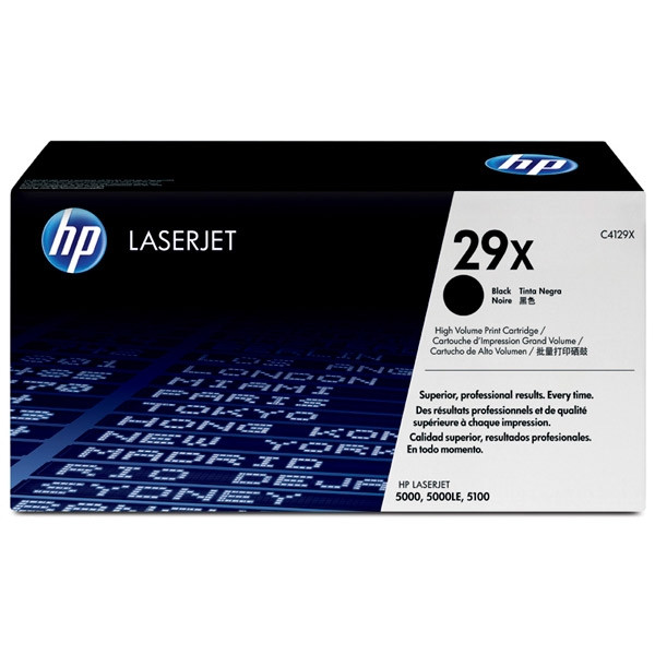 HP 29X (C4129X) toner zwart (origineel) C4129X 032142 - 1