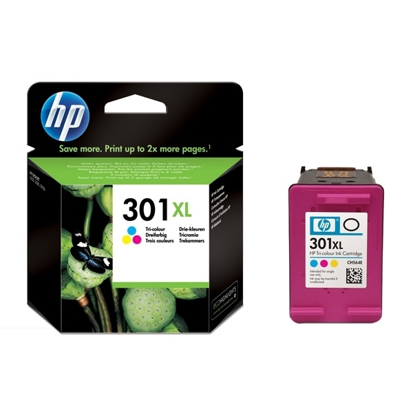 kwaad boog Absoluut HP 301XL (CH564EE) inktcartridge kleur hoge capaciteit (origineel) HP  123inkt.be